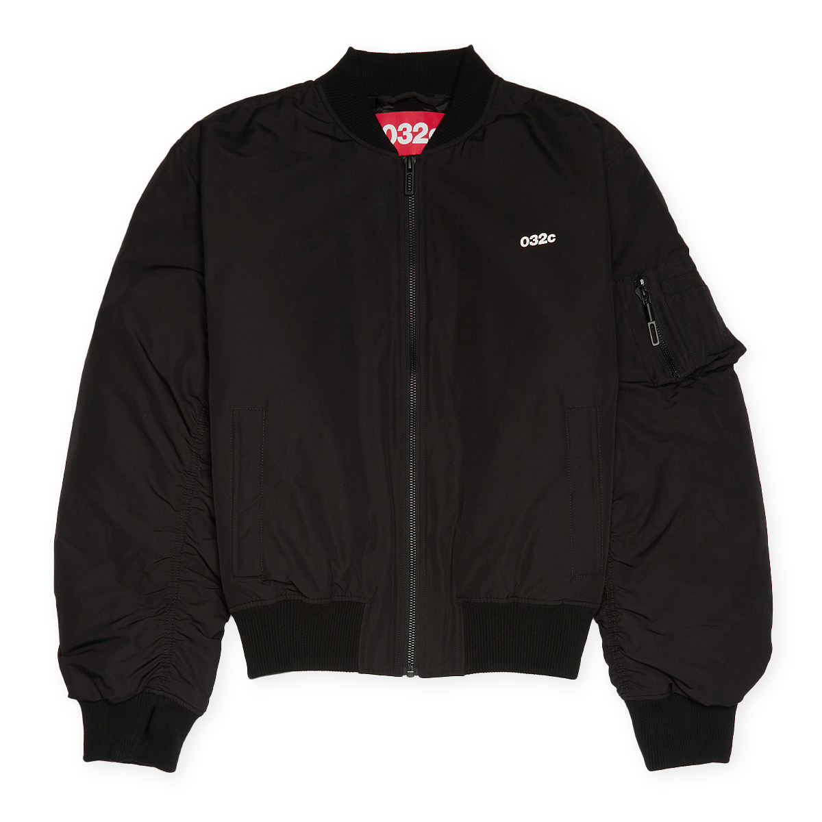 Buy 032c ''Nighthawks'' Bomber Jacket in black | F24-URW-1904-000