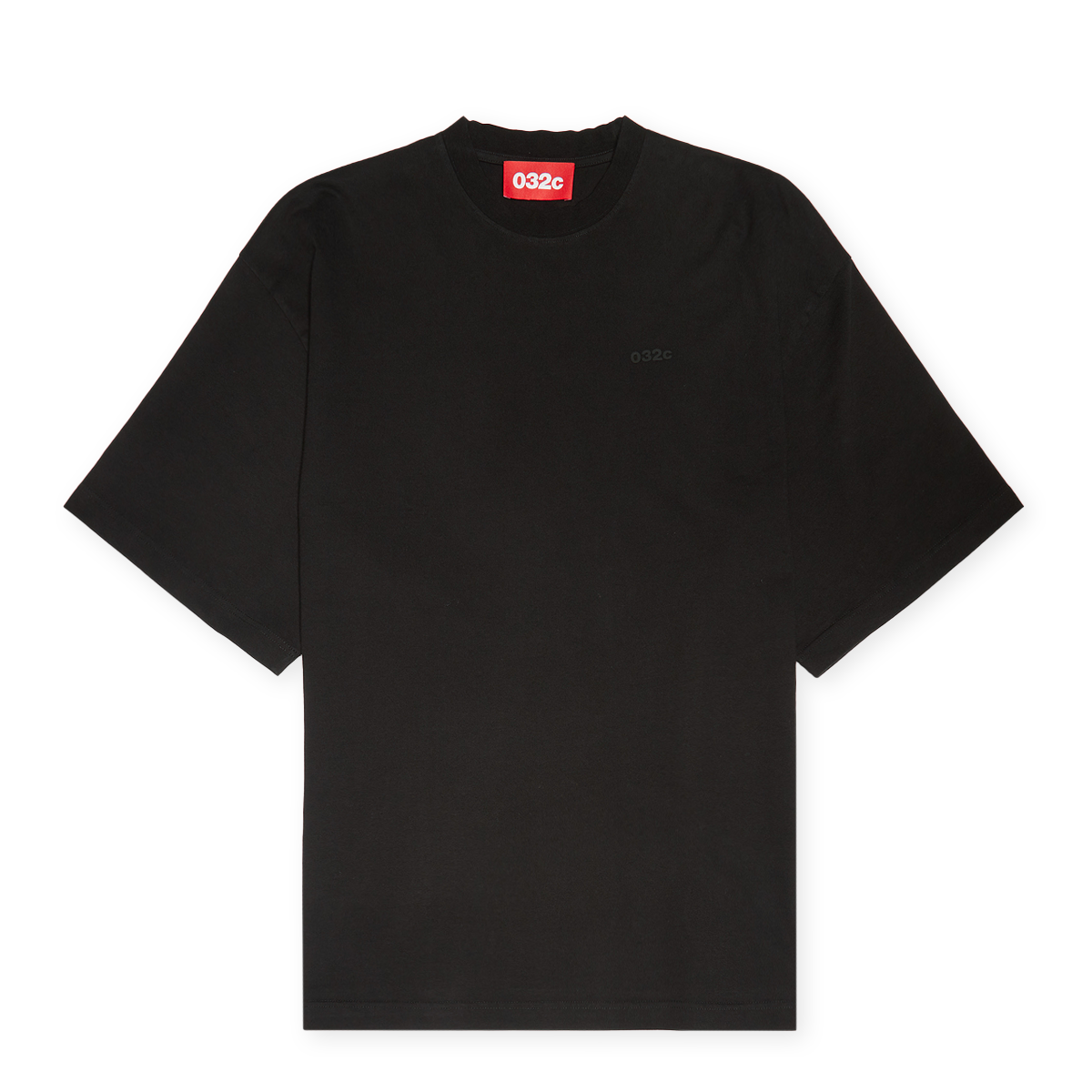 Buy 032c Oversized Logo T-Shirt in black | F24-URC-0153-050-WBLK