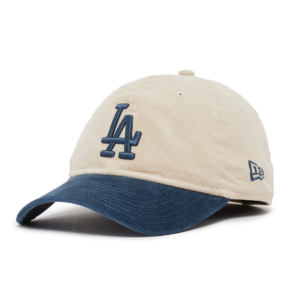 NEW ERA ★ Los Angeles Dodgers 9Twenty Frayed ベージュ LA New-Era-Block-Cord-9Twenty®-