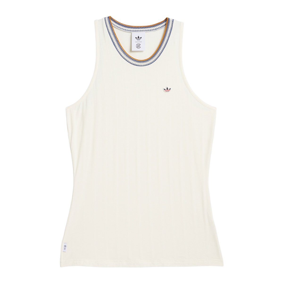 Buy adidas Originals x Clot Rib Tank Top in beige | IS6990