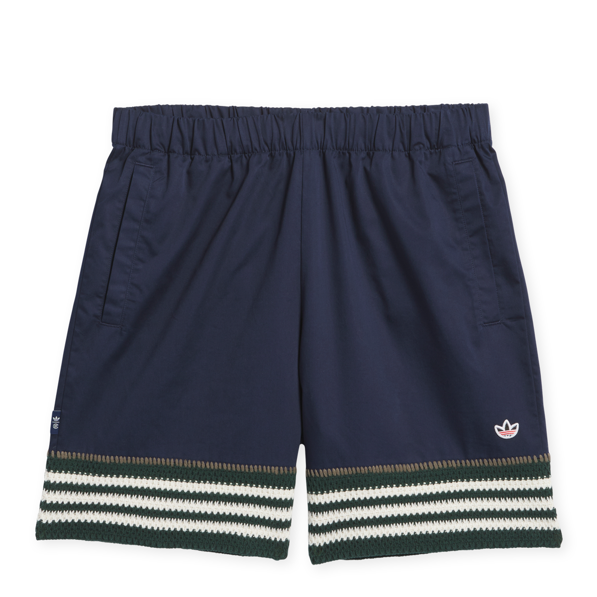 新品M アディダス x CLOT ショート IV ネイビーブルーJN7721 Buy adidas Originals x Clot Knit Short IV in blue | JN7721
