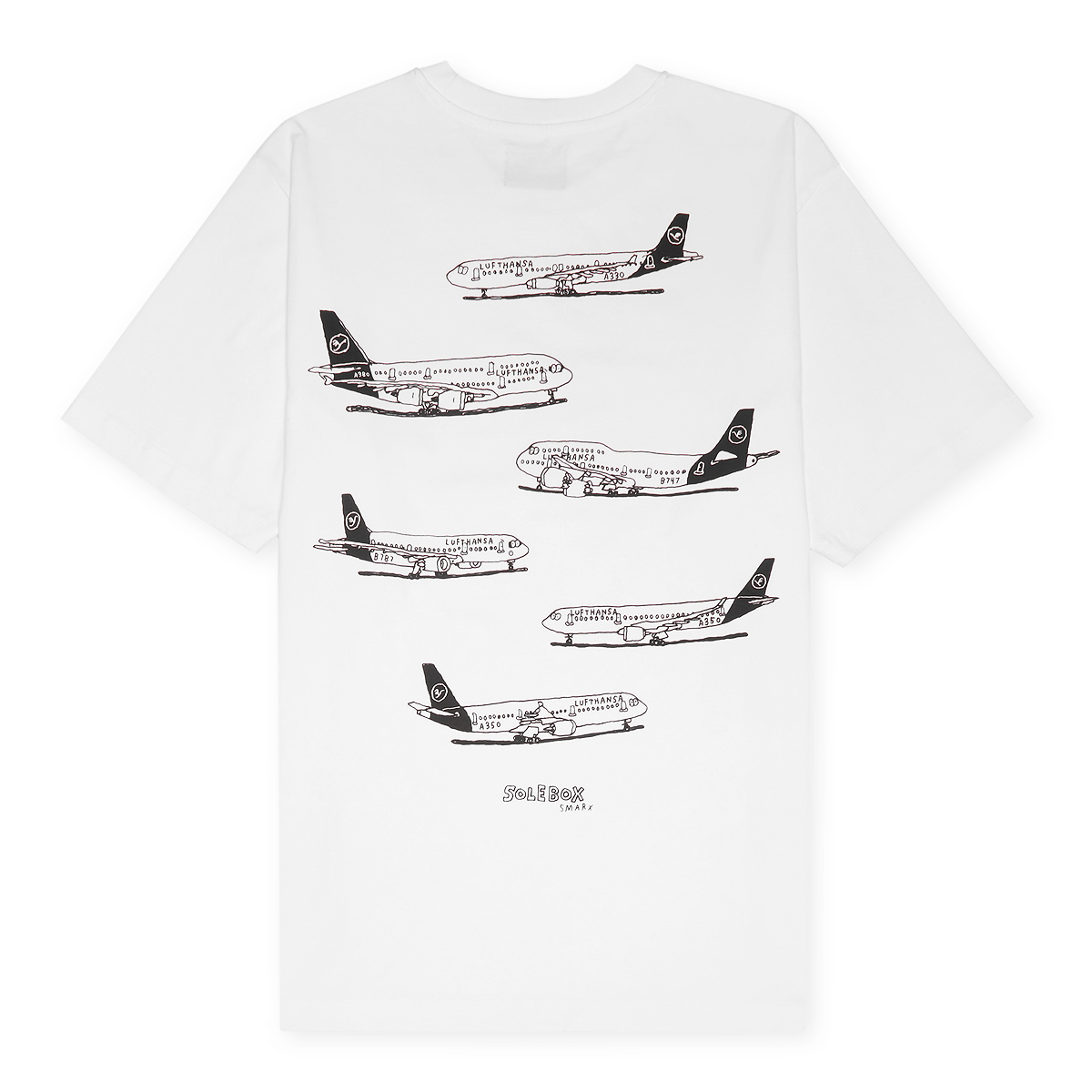 Buy solebox x Lufthansa x Stefan Marx Flotten Tee in white | SBX