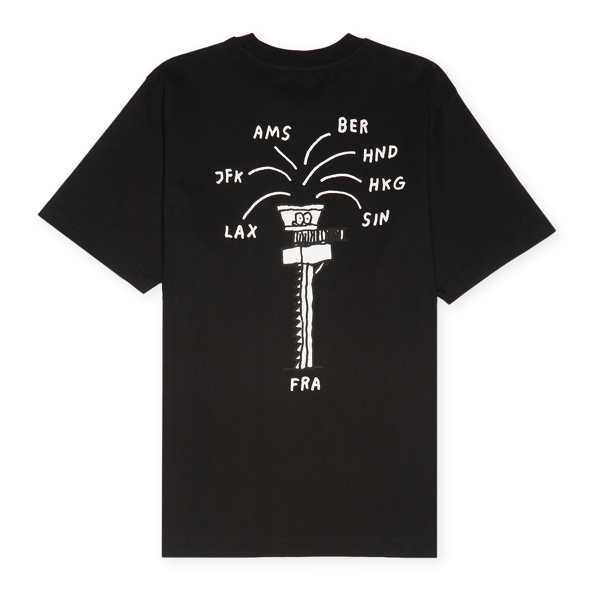 Buy solebox x Lufthansa x Stefan Marx Tower Tee in black | SBX