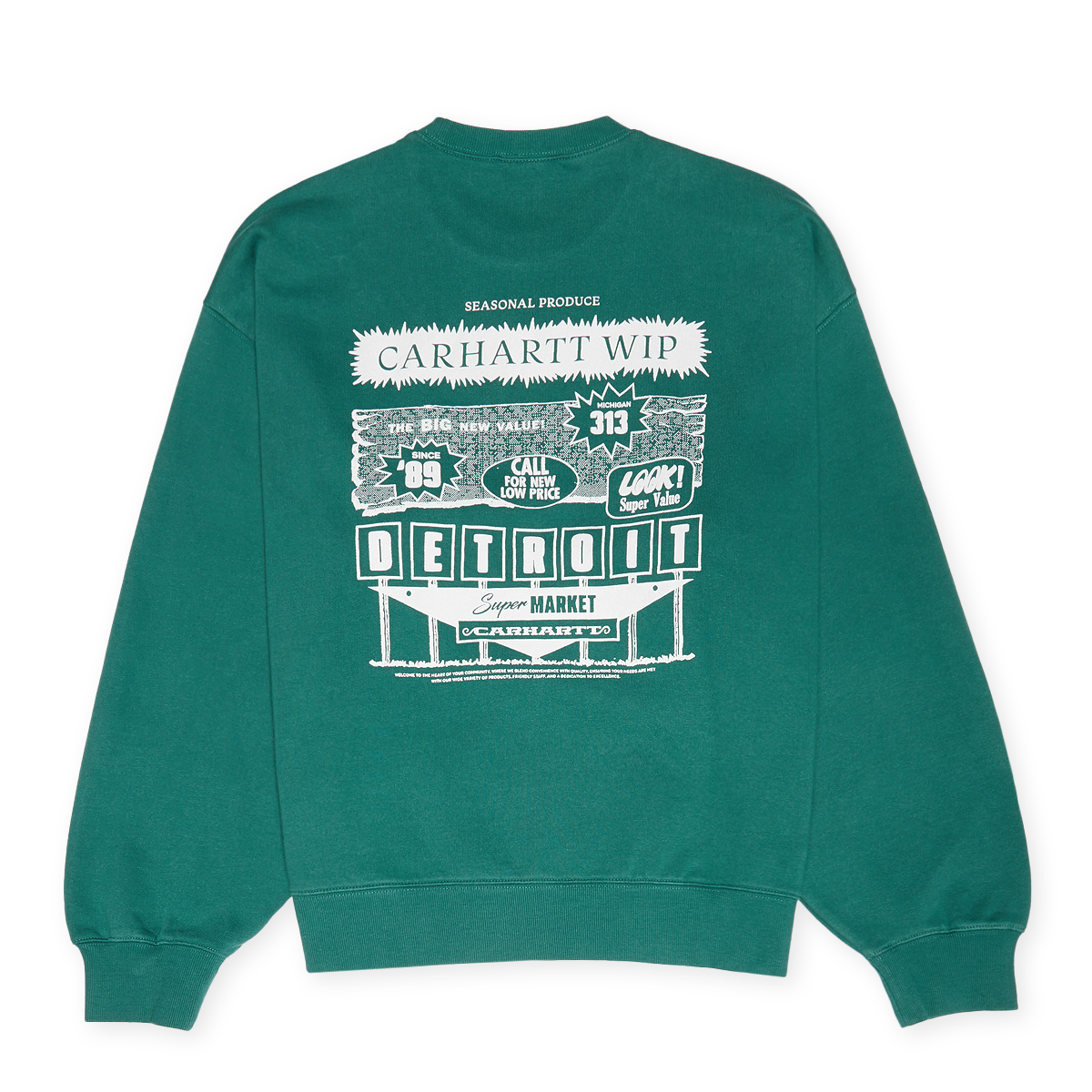 Buy Carhartt WIP Catalogue Sweatshirt in green | I034729