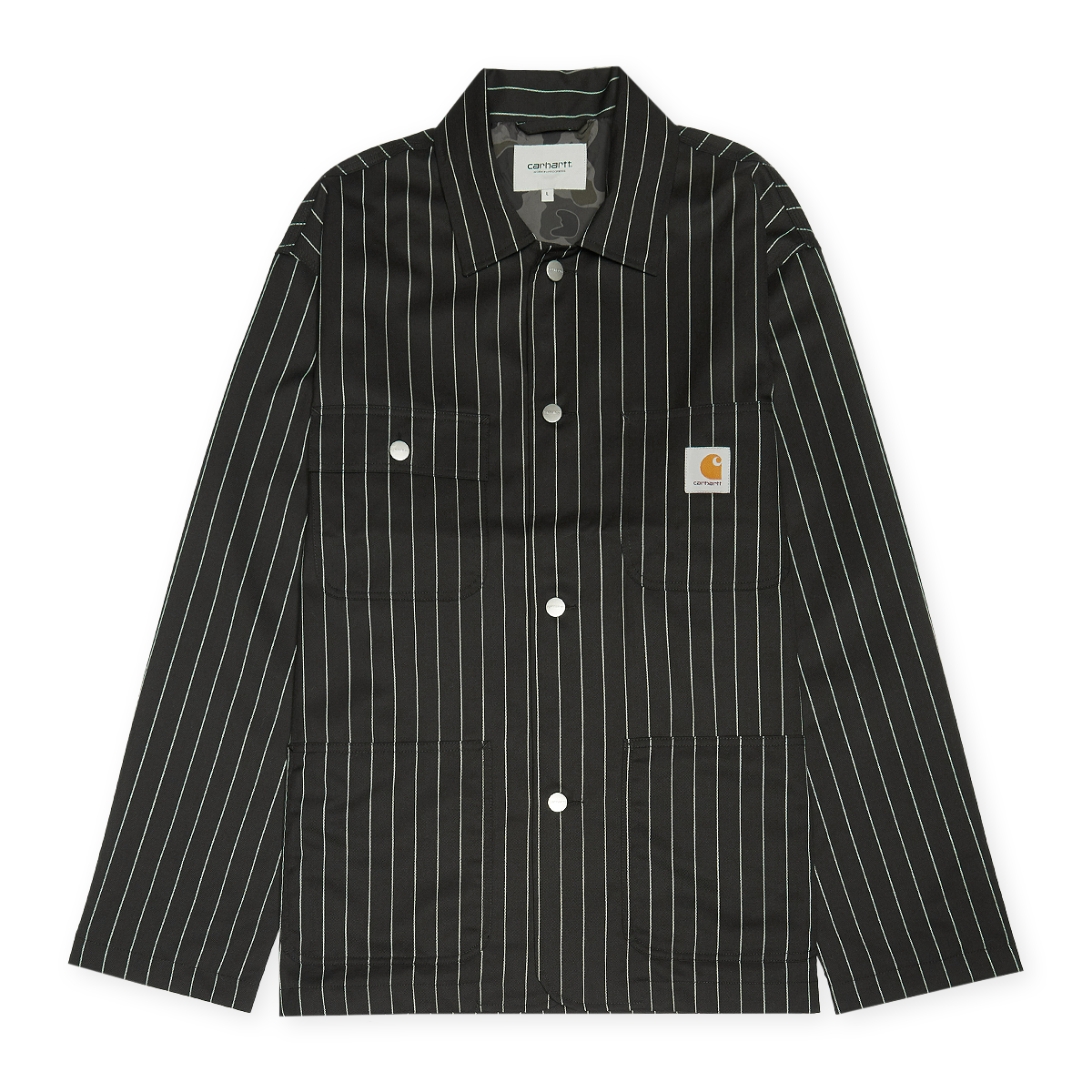Buy Carhartt WIP Seaton Blazer in seaton stripe, black | I034437