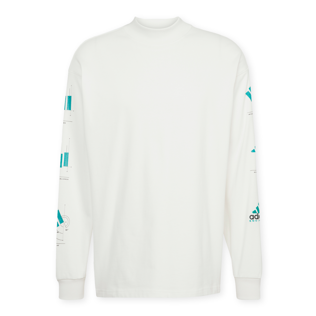 Buy adidas Originals EQT GFX Tee Longsleeve in white