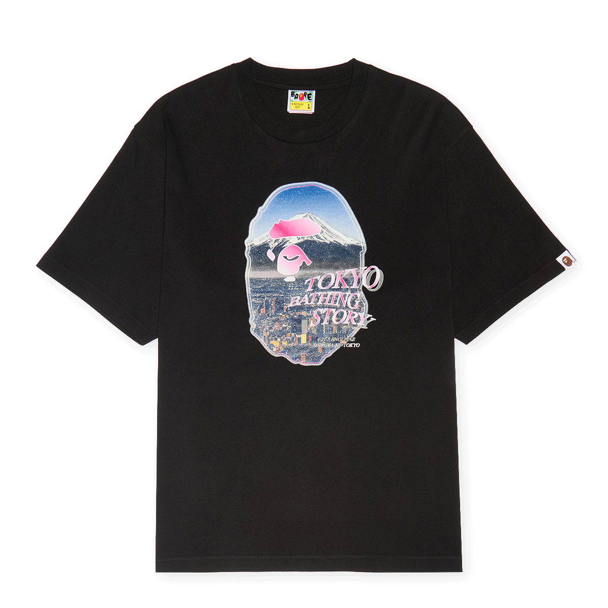 NEW【A BATHING APE】MULTI LOGO APE HEAD RELAXED FIT TEE MULTI LOGO APE HEAD RELAXED FIT TEE MENS – us.bape.com