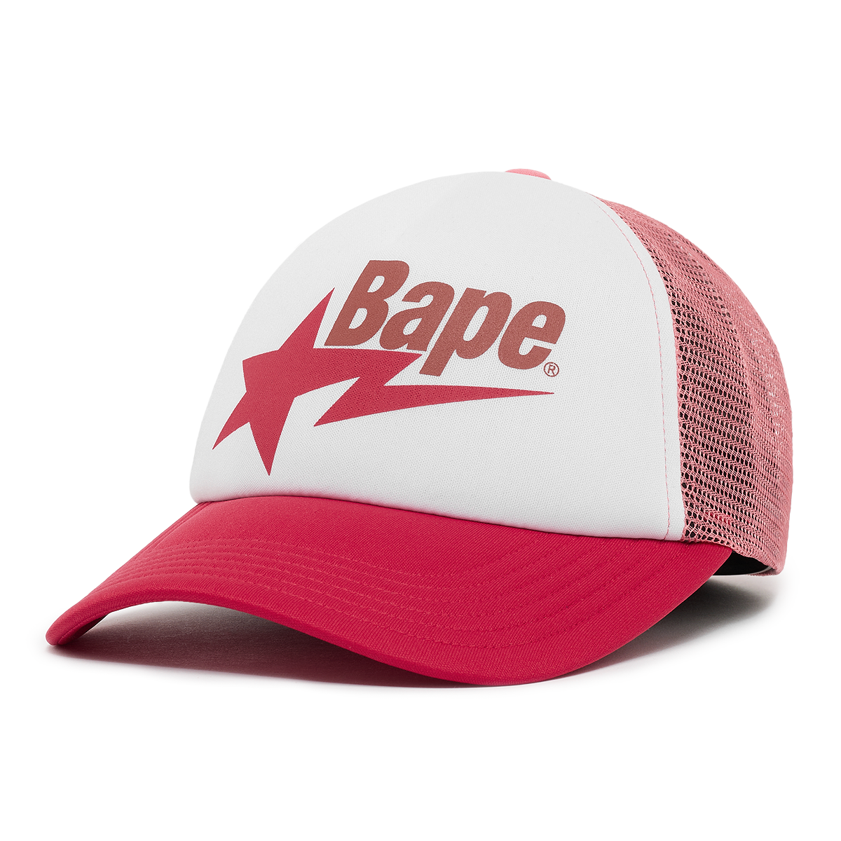 Kaufe A Bathing Ape Bape Sta Mesh Cap in rot | 001CPL301006MRED