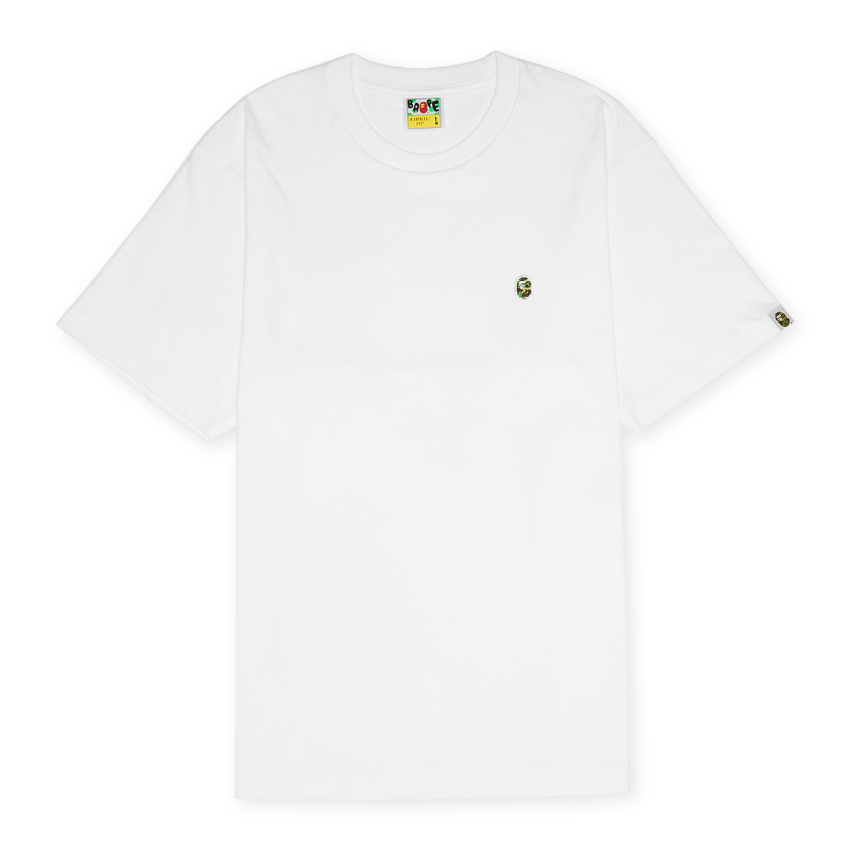 Buy A Bathing Ape ABC Camo One Point Tee in white