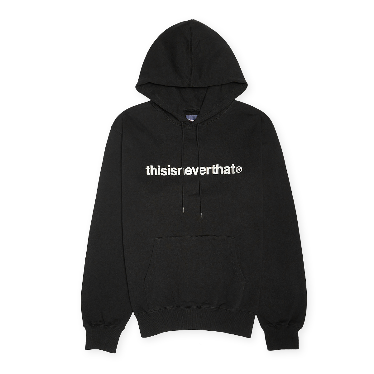 Buy thisisneverthat T-Logo Hoodie in black | TN243TSWHO01-BLK at