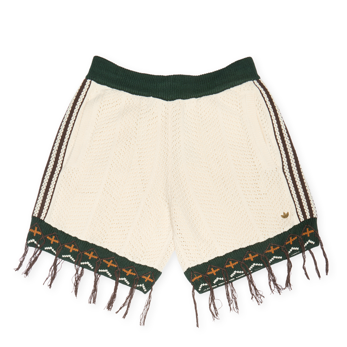パンツ adidas x CLOT Crochet Shorts Beige Tone Adidas CLOT Crochet by EC Shorts in Beige Tone adidas