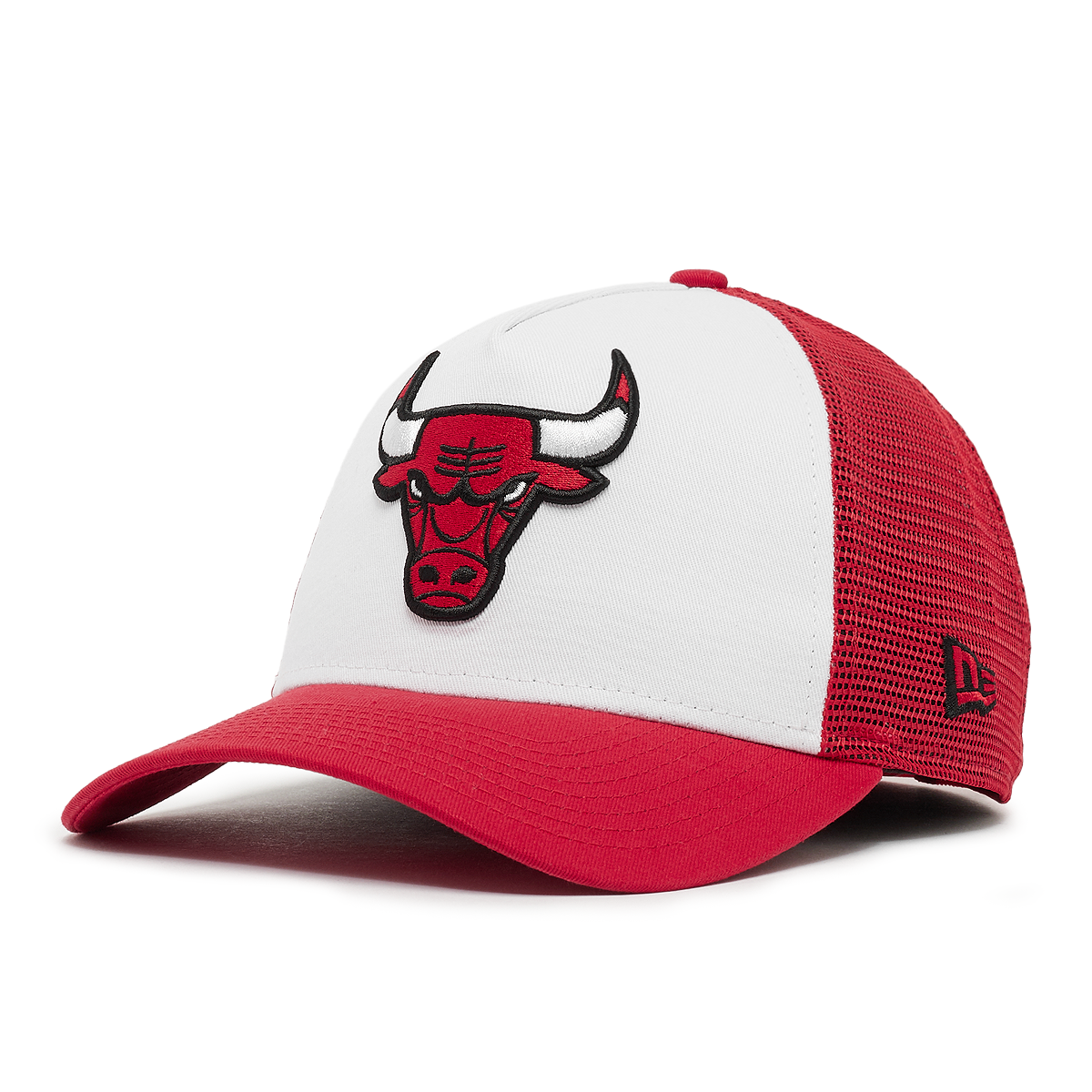 Buy New Era NBA Side Patch Trucker Chicago Bulls in rood