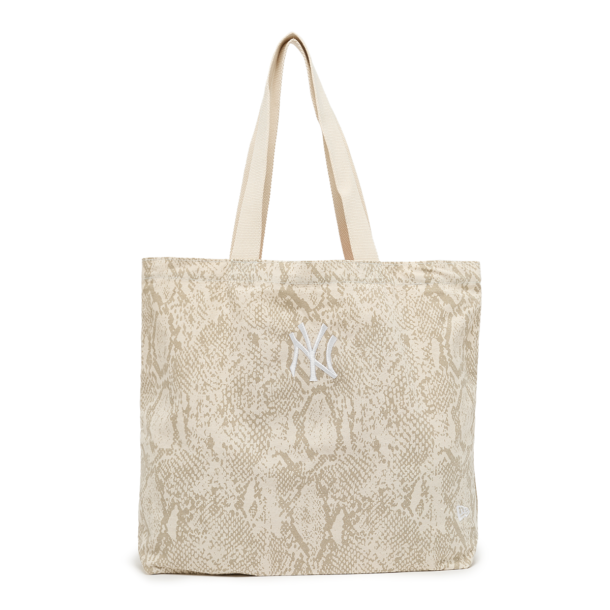 Buy New Era New York Yankees Animal Print Tote Bag in beige