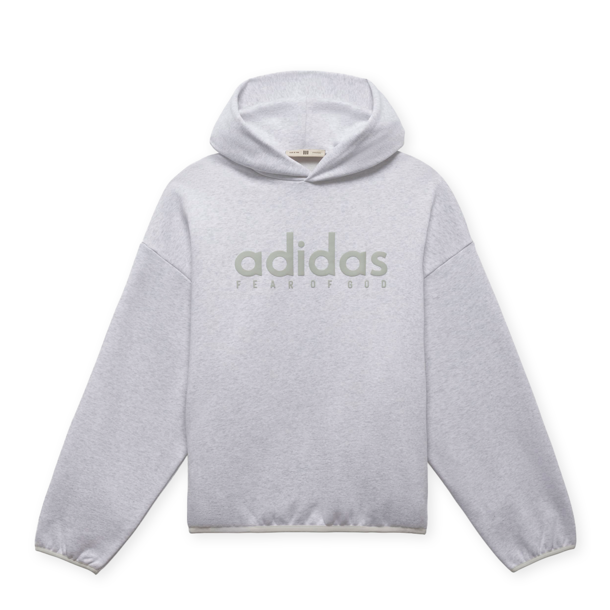 ★adidas x FEAR OF GOD★フリースクルーネック★グレー★ ADIDAS X FEAR OF GOD FLEECE HOODIE | HYPESTAGES Malaysia