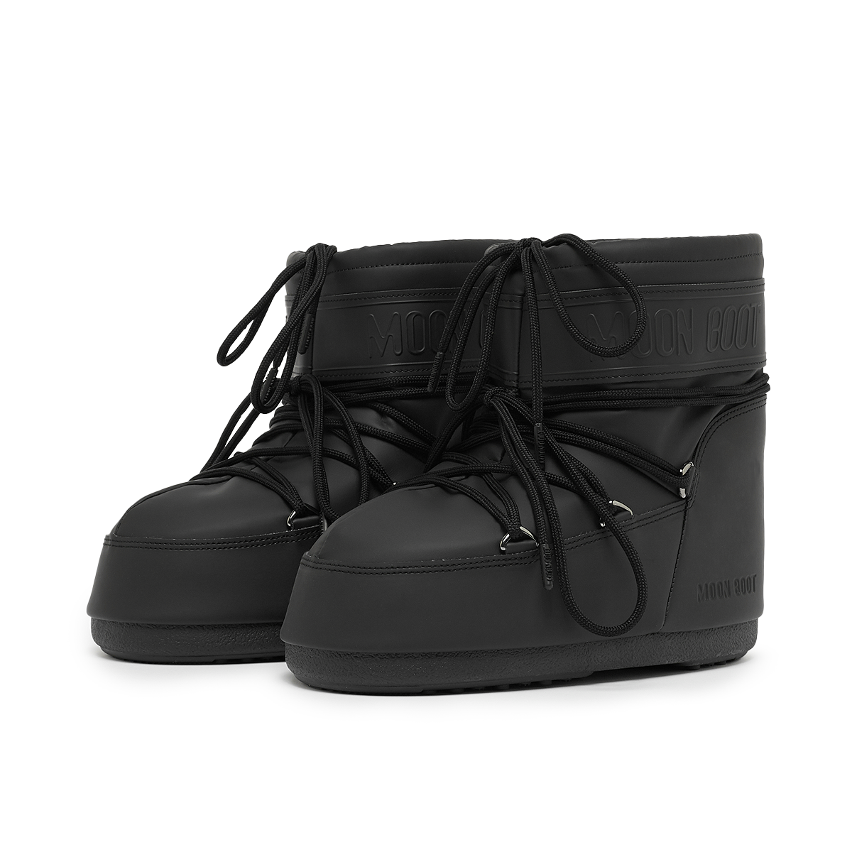 Buy Moon Boot Wmns Icon Low Rubber in black | 80D1409380-N001 at