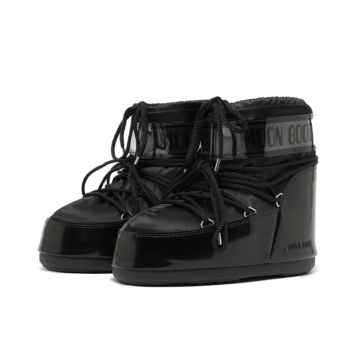 MOON BOOT アイコン ロ キルティット フツ 80D1409540F H006 Buy Moon Boot Wmns Icon Low Glance in black | 80D1409350