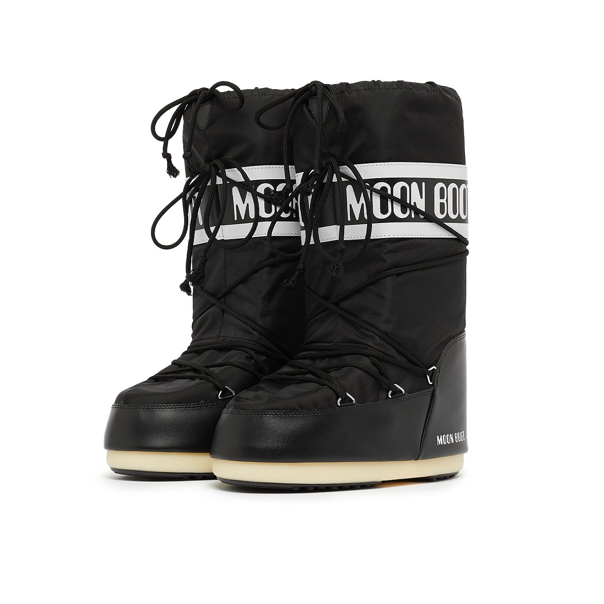 MOON BOOT アイコンブラック　ショートブーツ 24㎝ Moon Boot Icon Boots | Black | FARFETCH