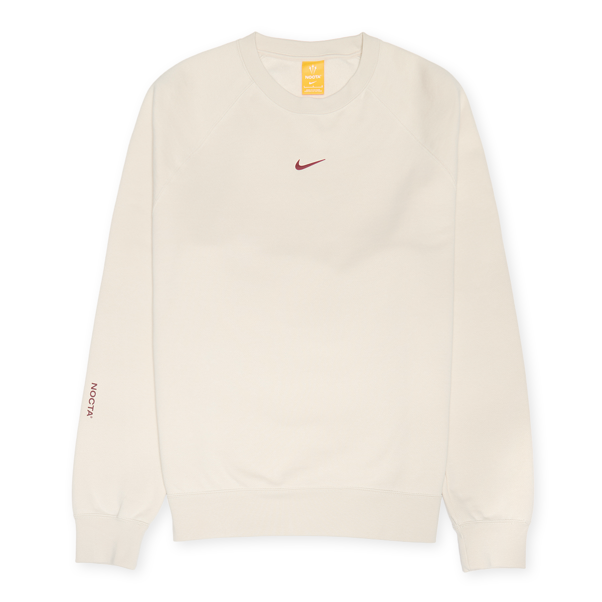 p*c様 Nike x NOCTA Crewneck Sweatshirt フリ Buy Nike x Nocta Fleece Crewneck in beige | FN8160-104 at
