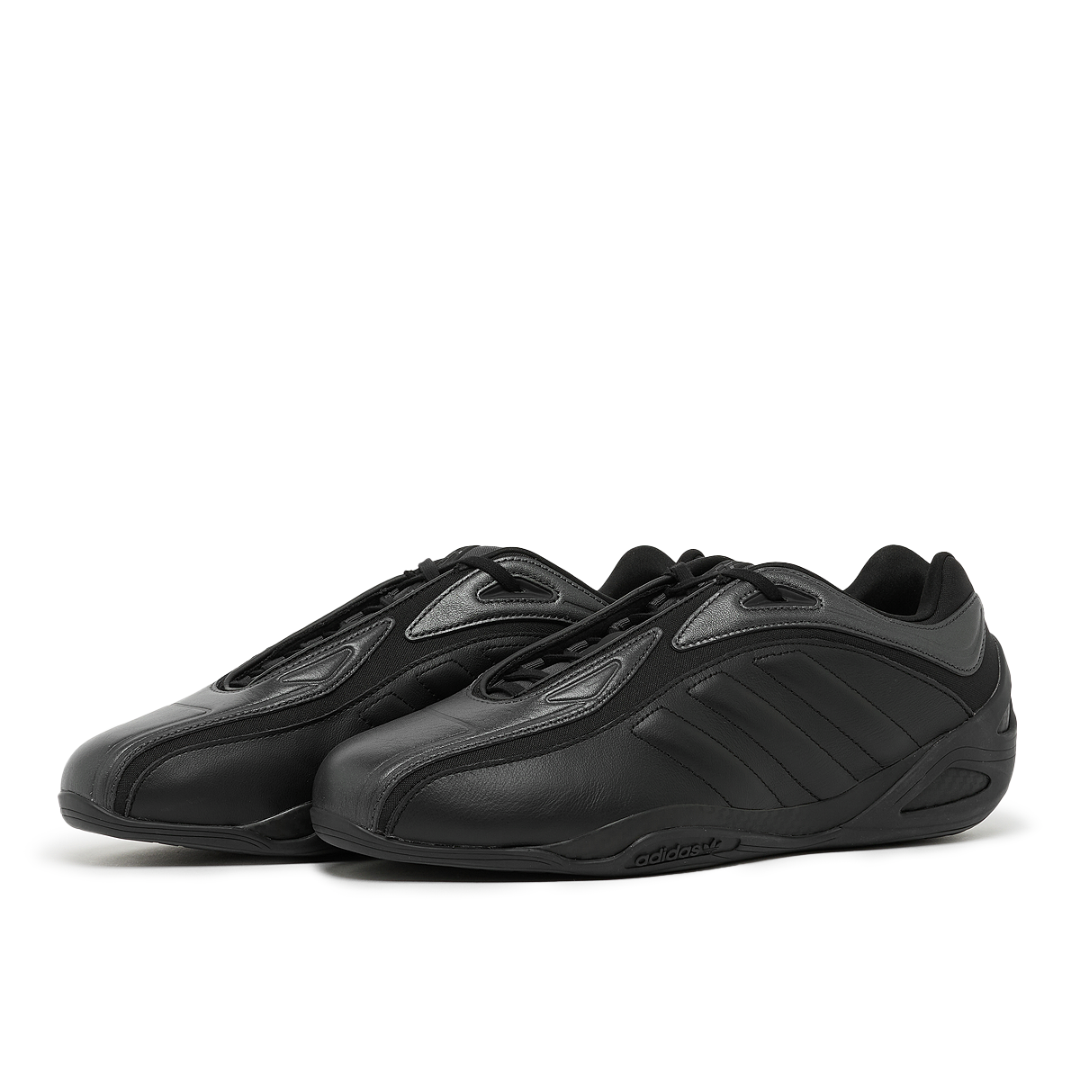 ジョンスメドレー ADRIAN ブラック Acne Studios Adrian Calfskin Leather Sneakers in Black | FWRD