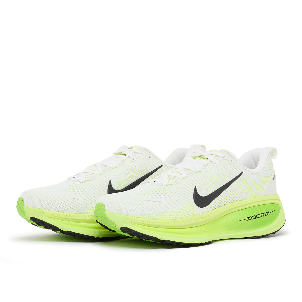 Buy Nike Vomero 18 in white/black-electric green-volt | HM6803-100
