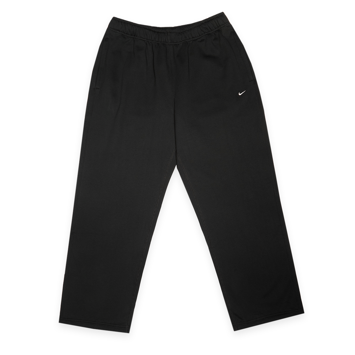 s*-様 SOLOV DAY&SWIMPANTSブラック 2 Buy Nike Solo Swoosh Open Hem Pants in black | HV1090-010 at solebox