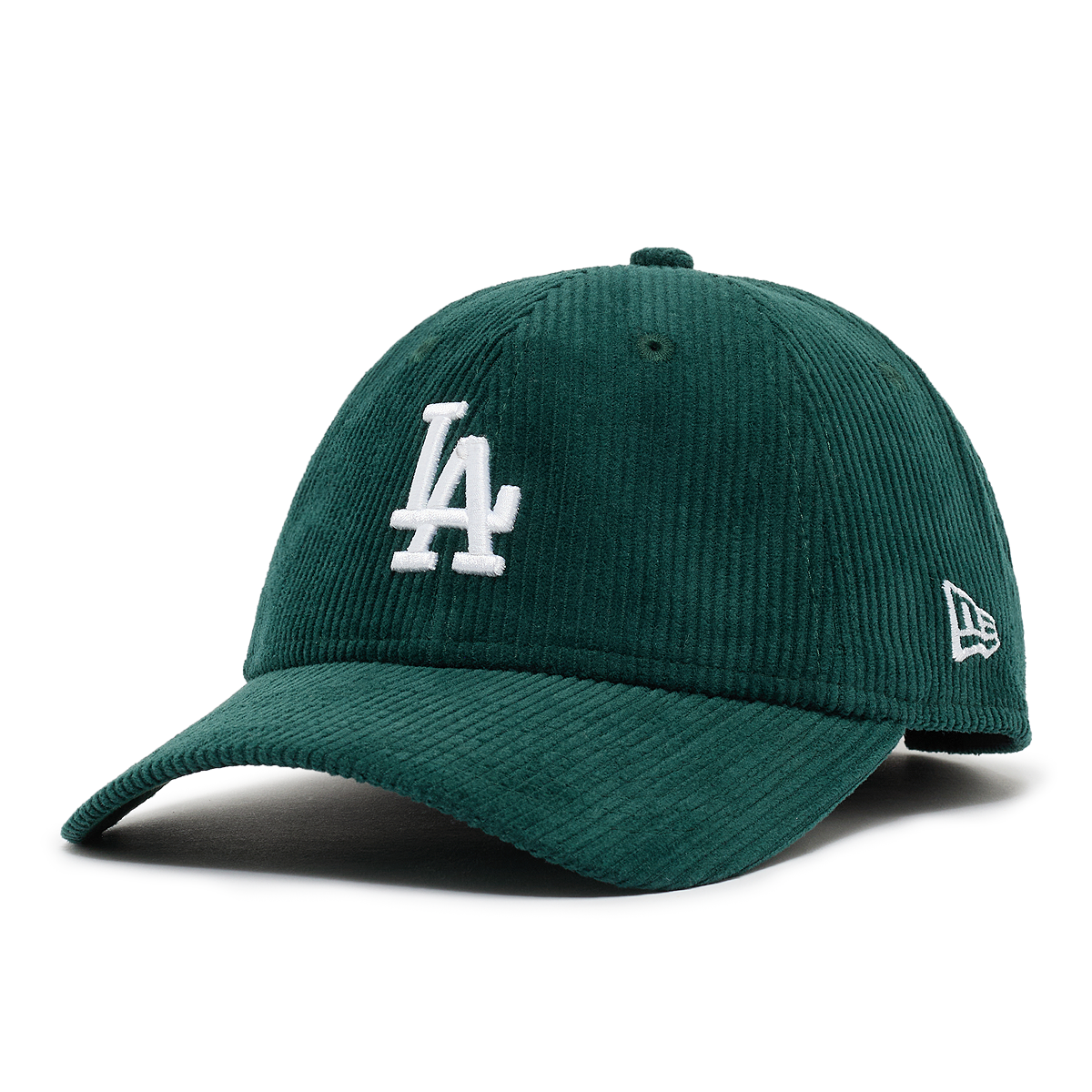 Buy New Era Cord 9Twenty Los Angeles Dodgers Cap in groen