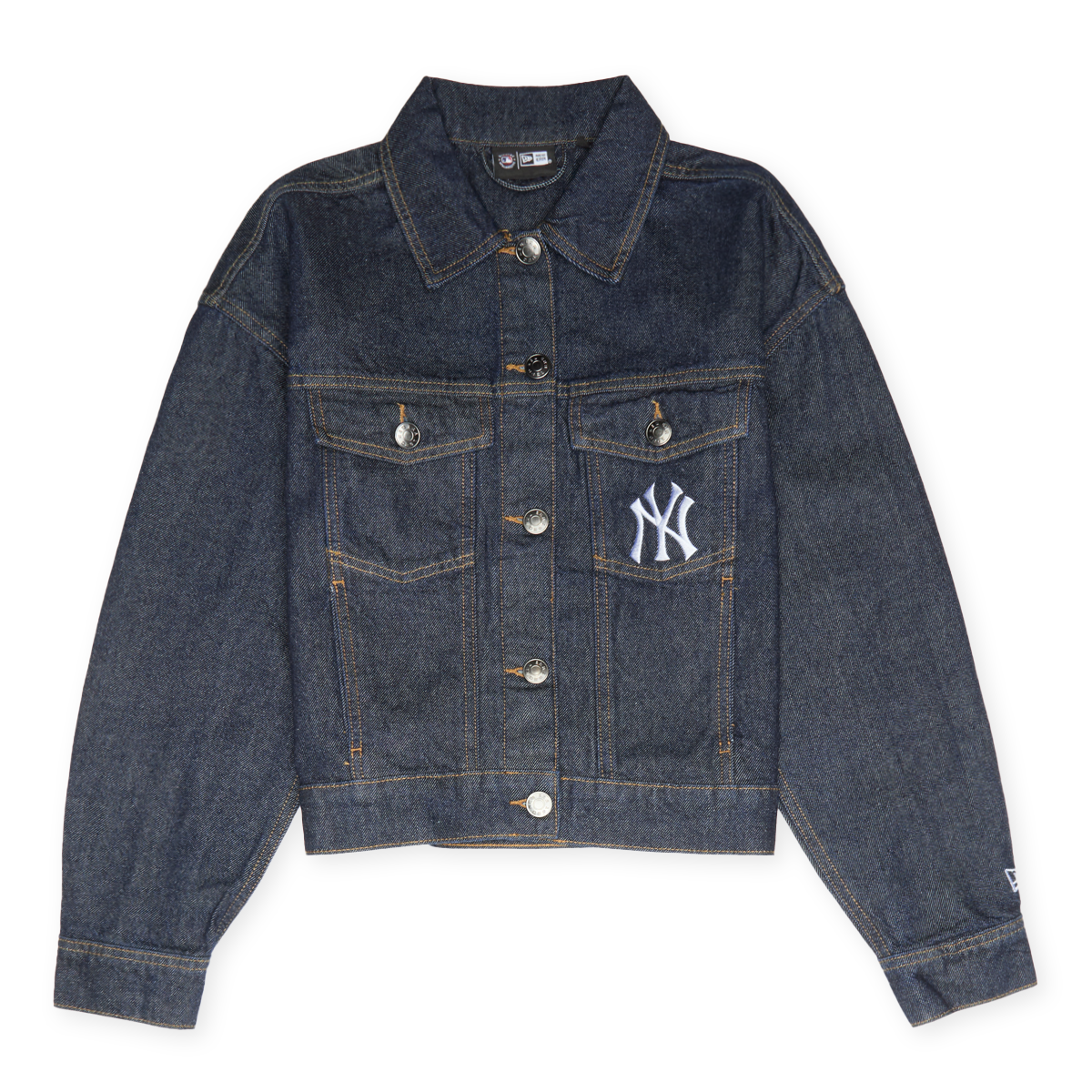 Buy New Era Wmns MLB New York Yankees Denim Jacket in blue