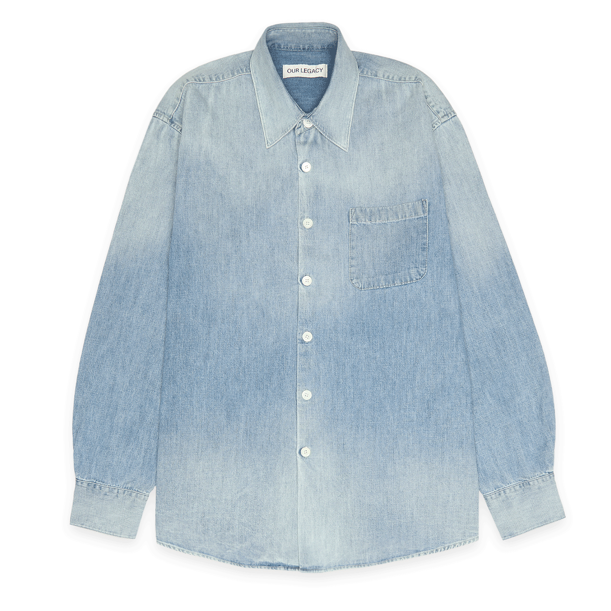 Buy Our Legacy Above Shirt in blue | M4252AC | solebox