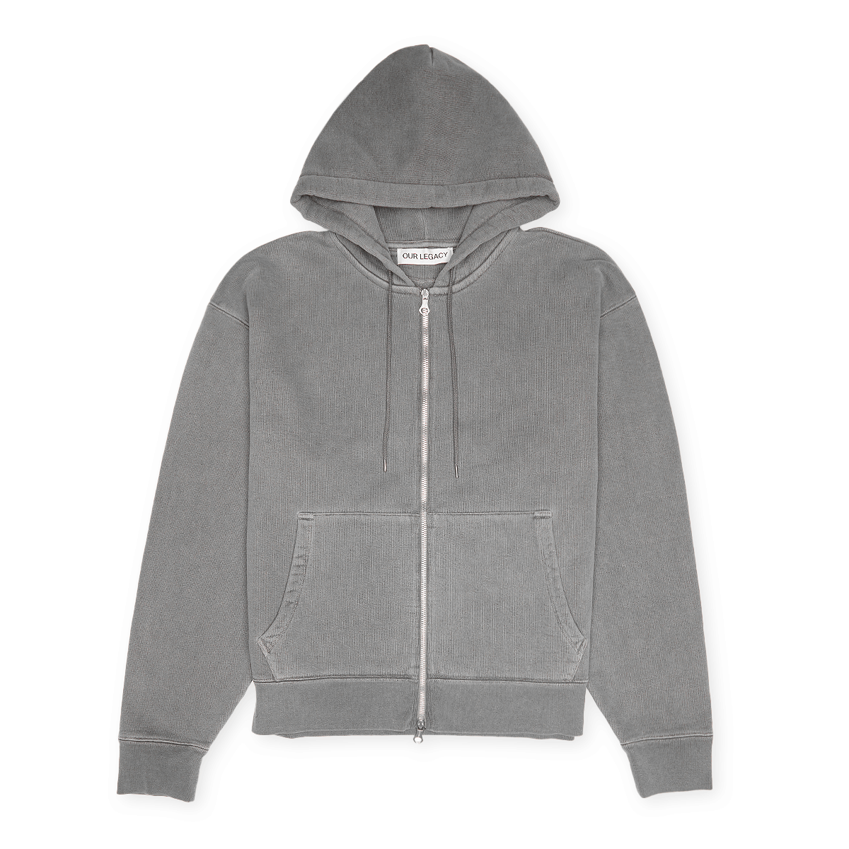 Buy Our Legacy Rascal Hood Hefty Fleece in grey | M4256RW at MBCY