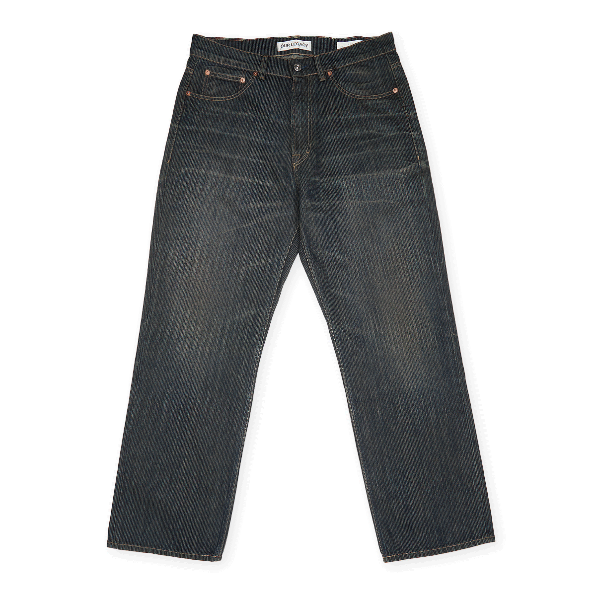 Buy Our Legacy Third Cut Chain Twill in blue | M4255TC at MBCY