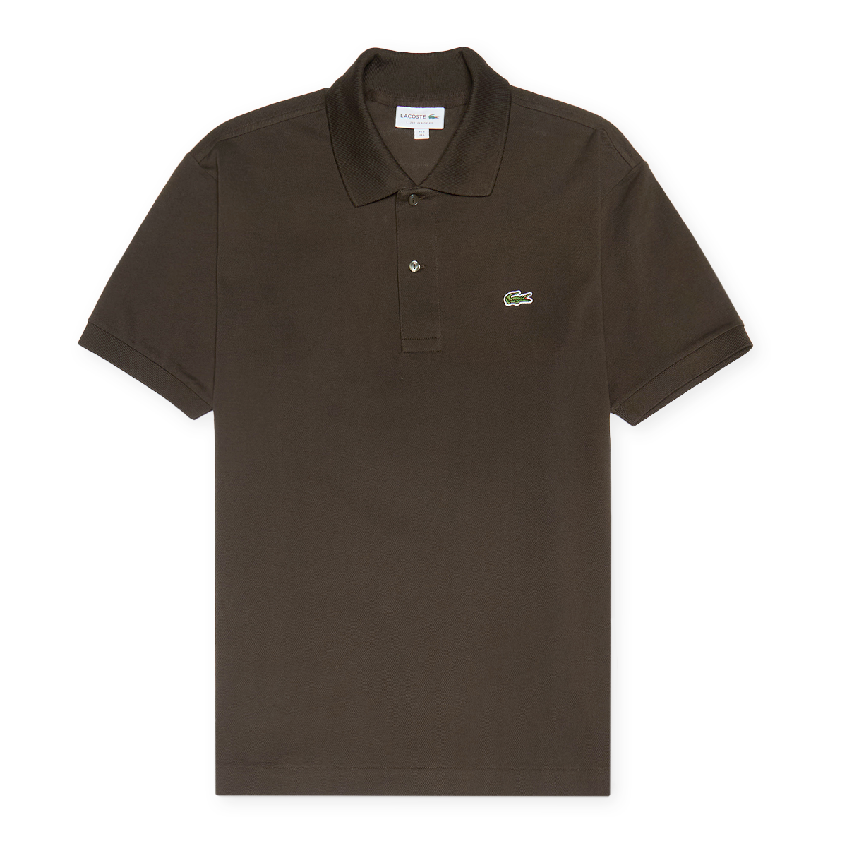 Buy Lacoste Classic Fit Poloshirt in brown | L1212-00-SKB at solebox