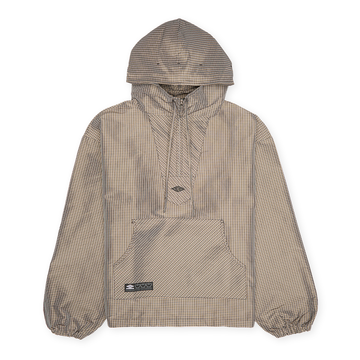 Buy Umbro by Slam Jam Masked Check Anorak in yellow