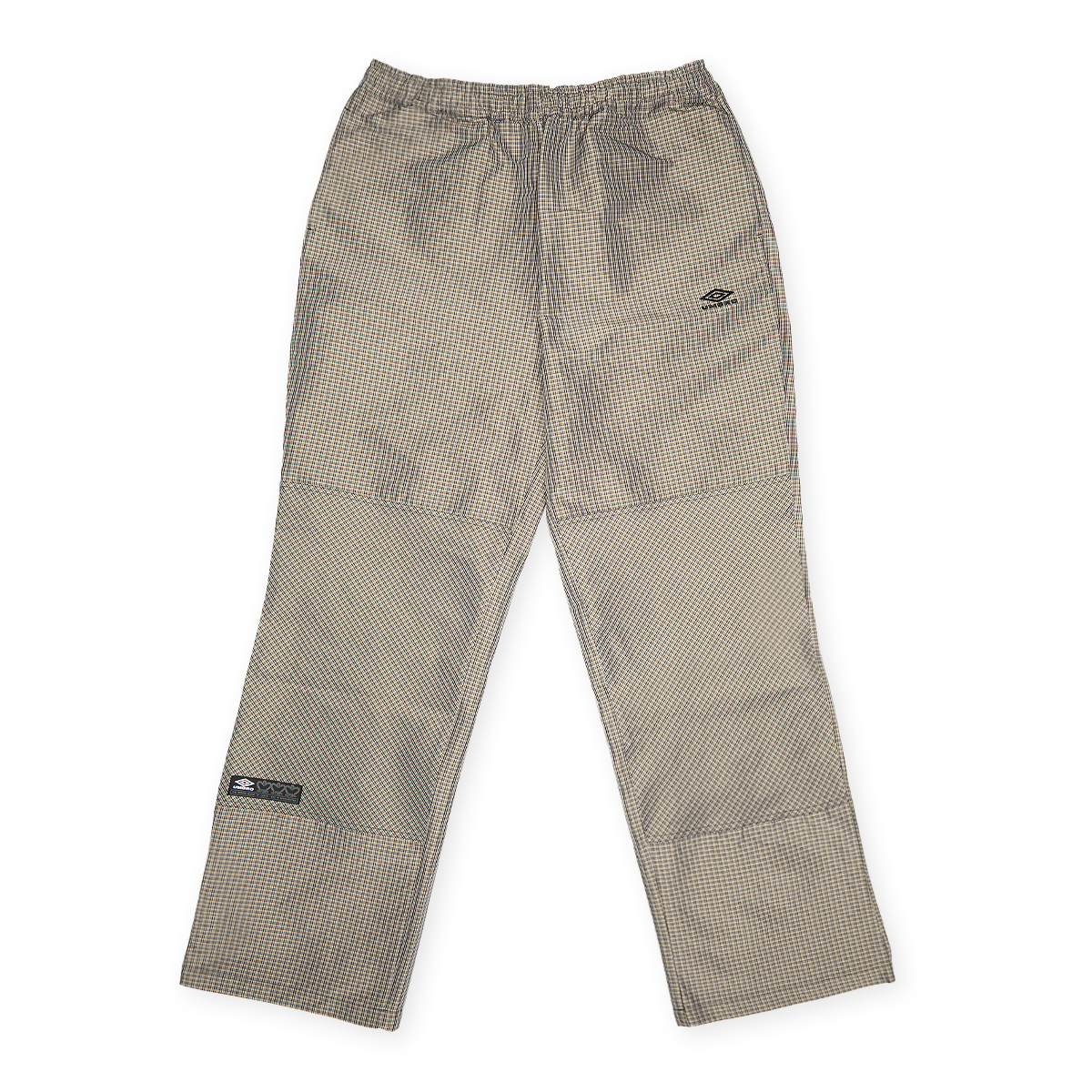 Buy Umbro by Slam Jam Check Track Pants in beige | UBMW0335FA210