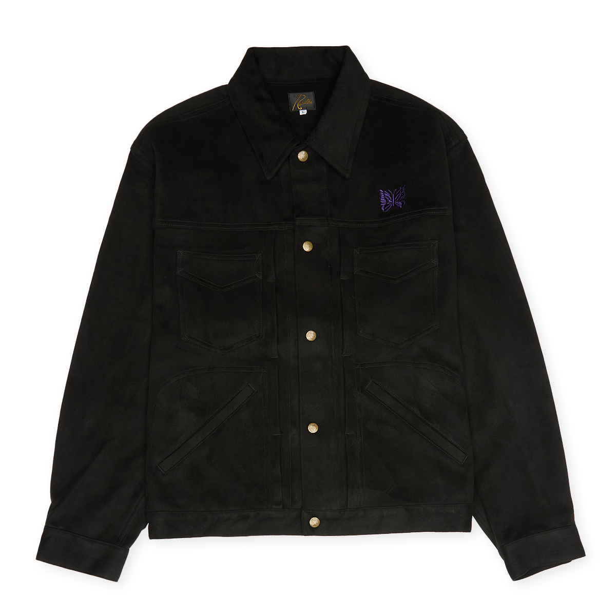 ジャケット・アウター Needles 22AW/Penny Jean Jacket Buy Needles Penny Jean Jacket in black | RW248-BLACK at MBCY