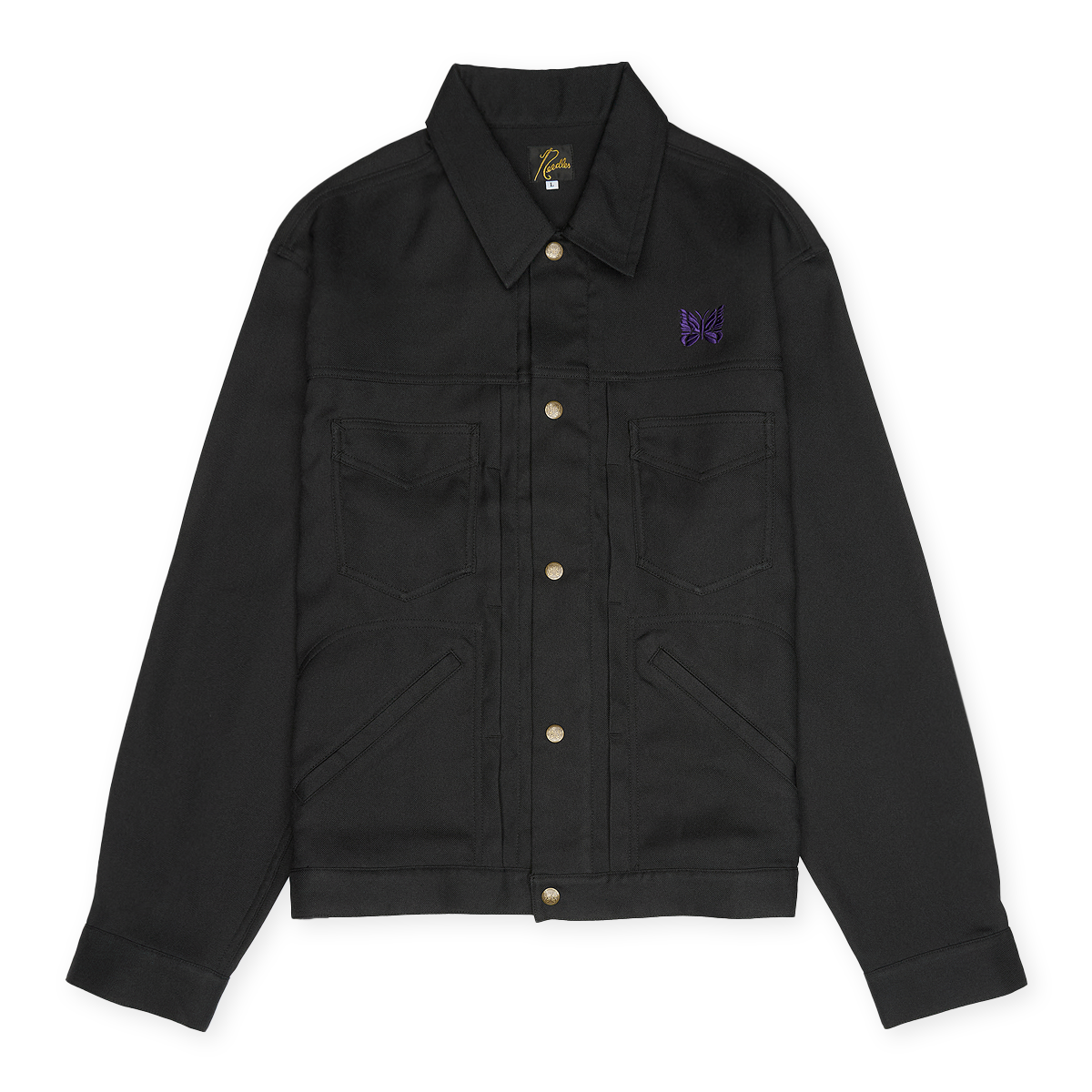 Buy Needles Penny Jean Jacket in zwart | RW251-CHARCOAL | solebox