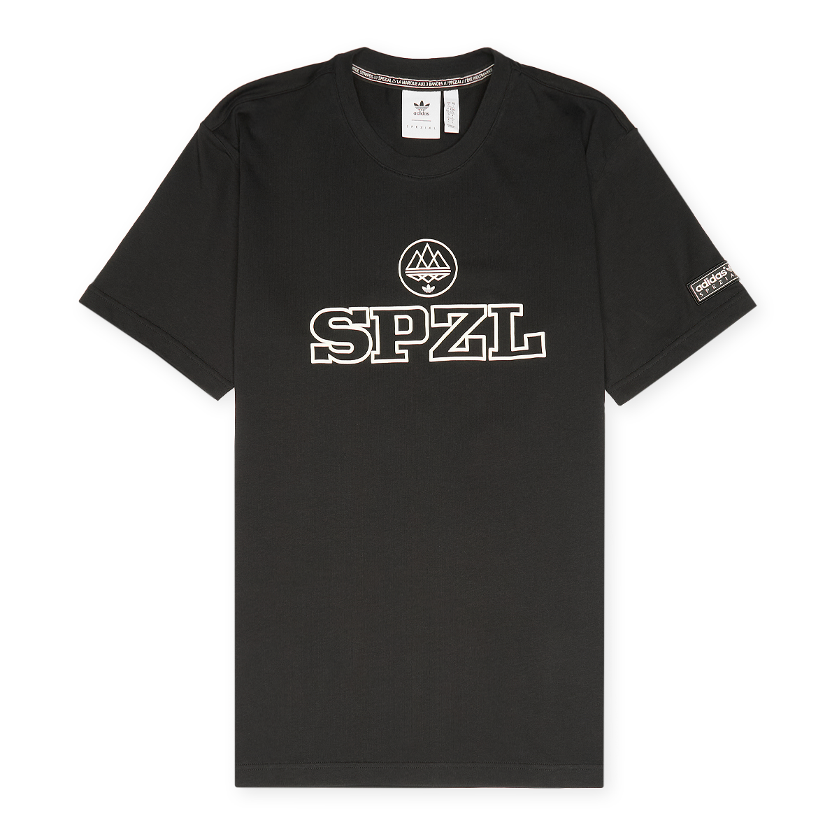 Buy adidas Originals Logo SPZL Tee in black | KA3902 | solebox