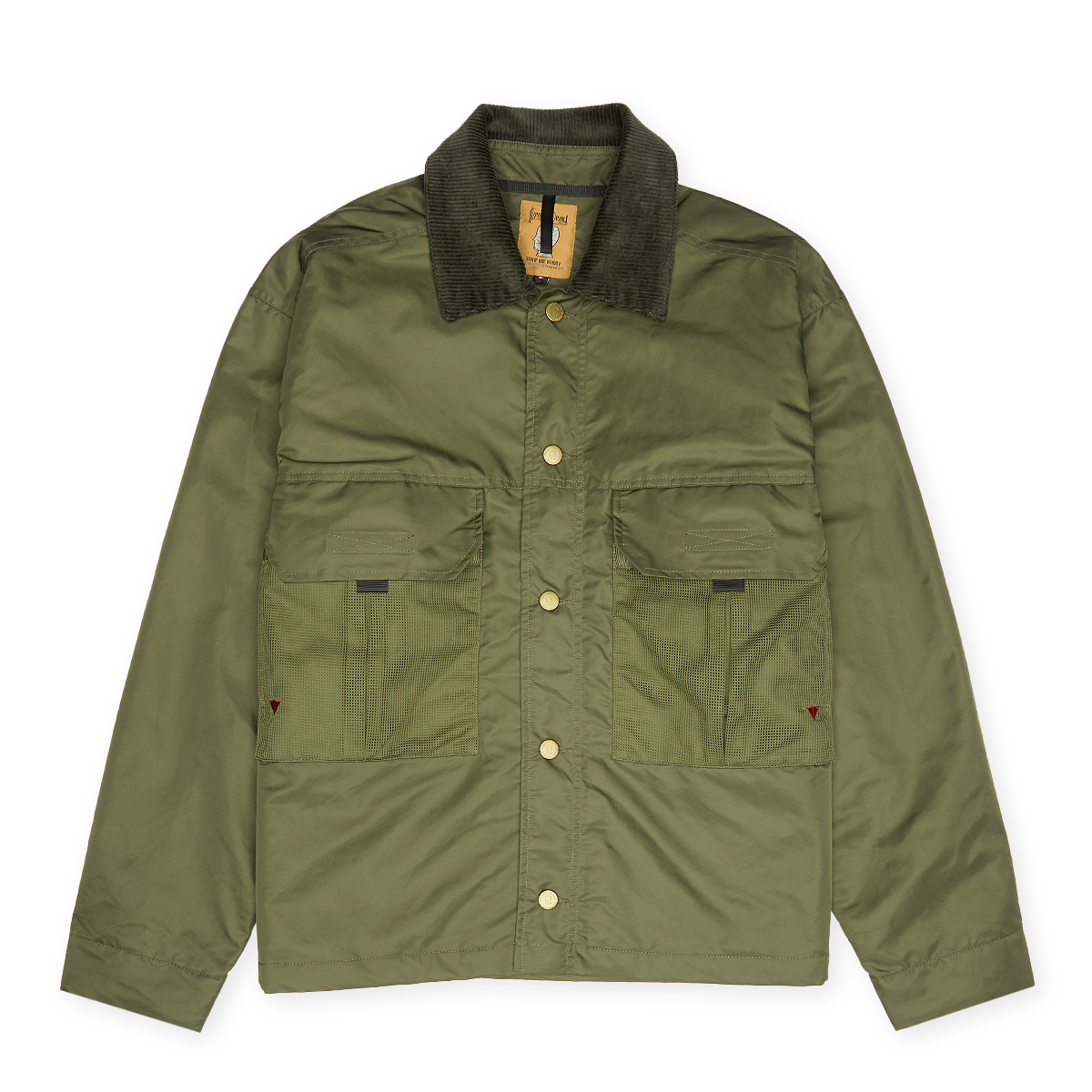 Buy Brain Dead Cropped Chore Jacket in green | 3094-GRN at solebox
