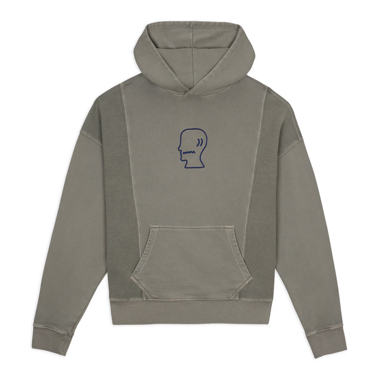 Buy Brain Dead Mendoza Cropped Hoodie in green | 3096-CEM | solebox