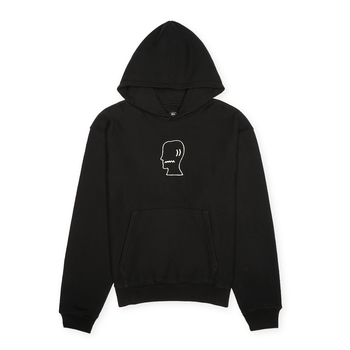 Buy Brain Dead Brain Dead Logo Head Hoodie in black | 3111-BLK