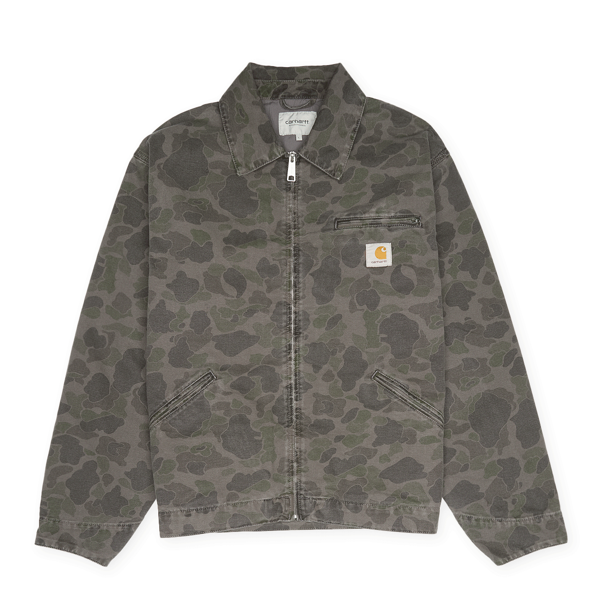 Buy Carhartt WIP Duck Detroit Jacket in camouflage | I034281.3ELGD 