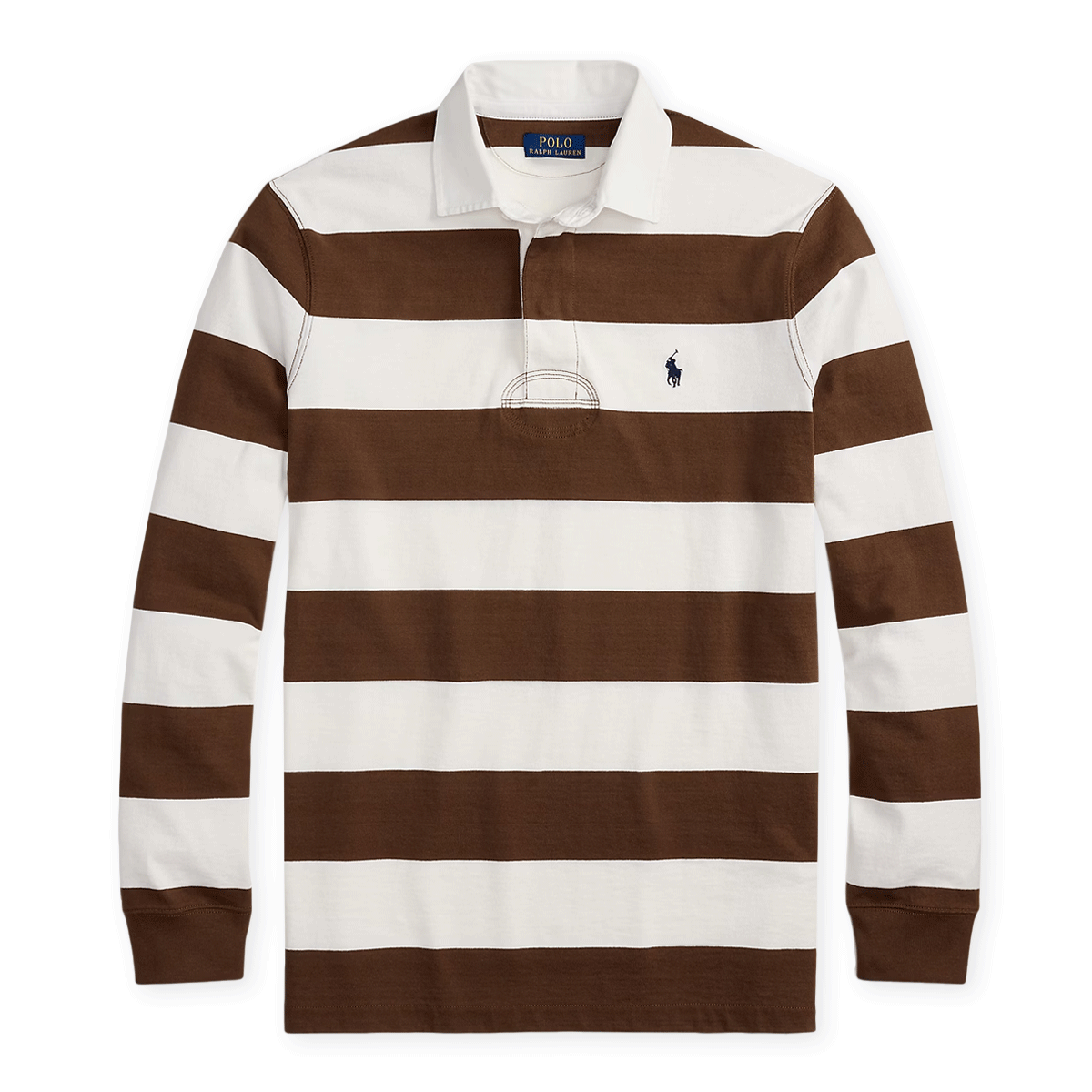 Buy Polo Ralph Lauren Longlsleeve Rugby Knit in brown