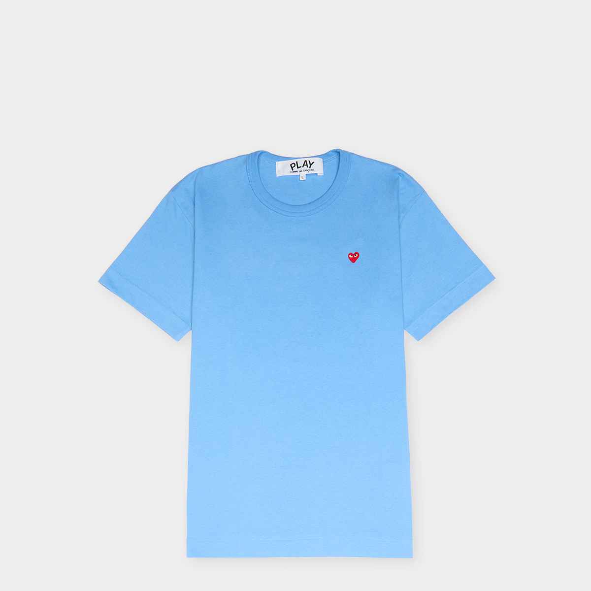 Buy Comme des Garcons Play T-Shirt Smal Red Emblem Smal Red Heart