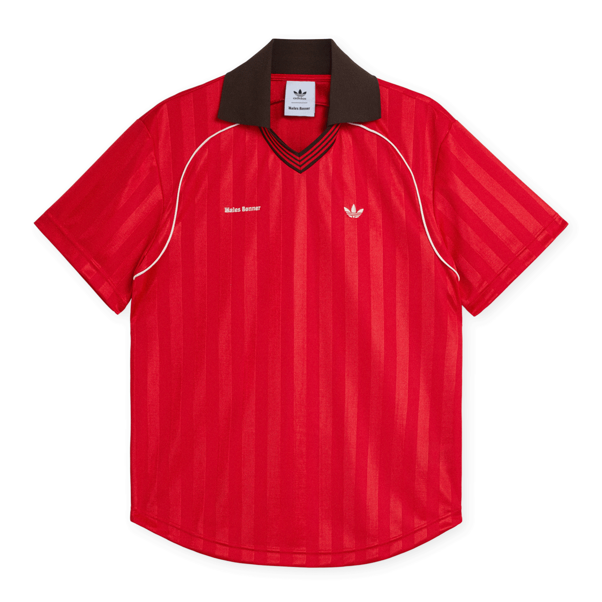 Buy adidas Originals x Wales Bonner Football Tee in red | KG3626