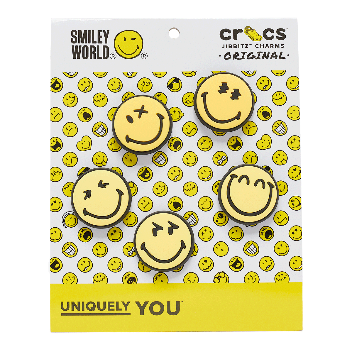 Buy Crocs Smileyworld 5-Pack Jibbitz in multi-colour | 10015113