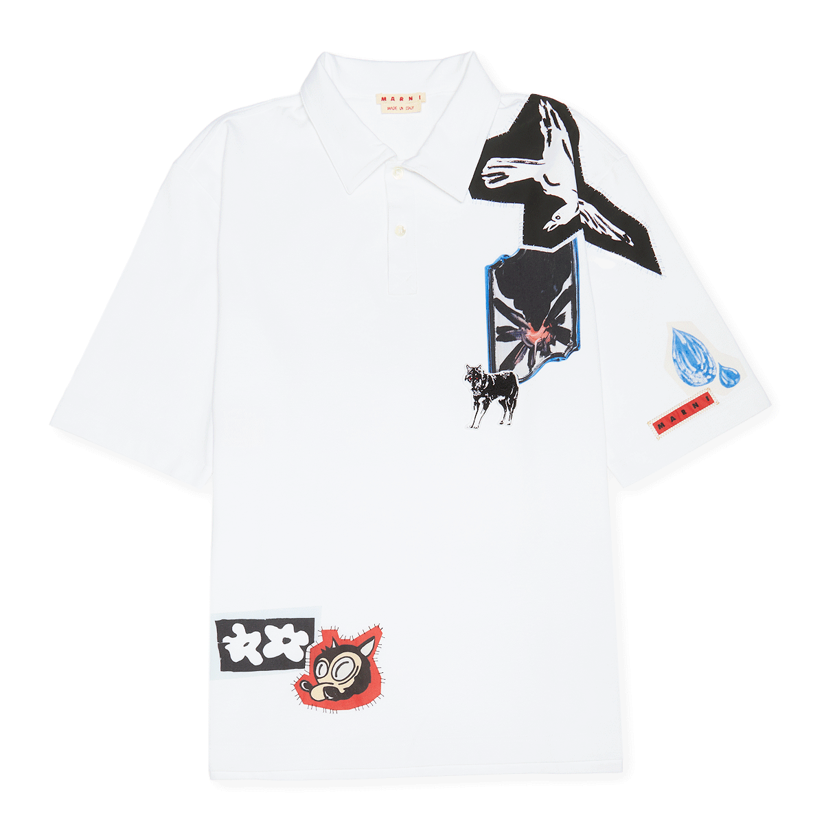 Buy Marni Polo Neck in white | POMU0037P0-USCY41-PRW01 | solebox