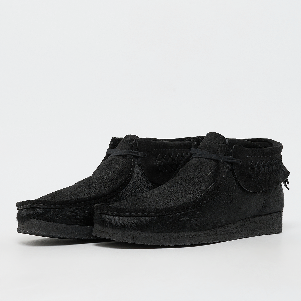 Buy Clarks x solebox Wallabee Boot in zwart | 26186790 | solebox
