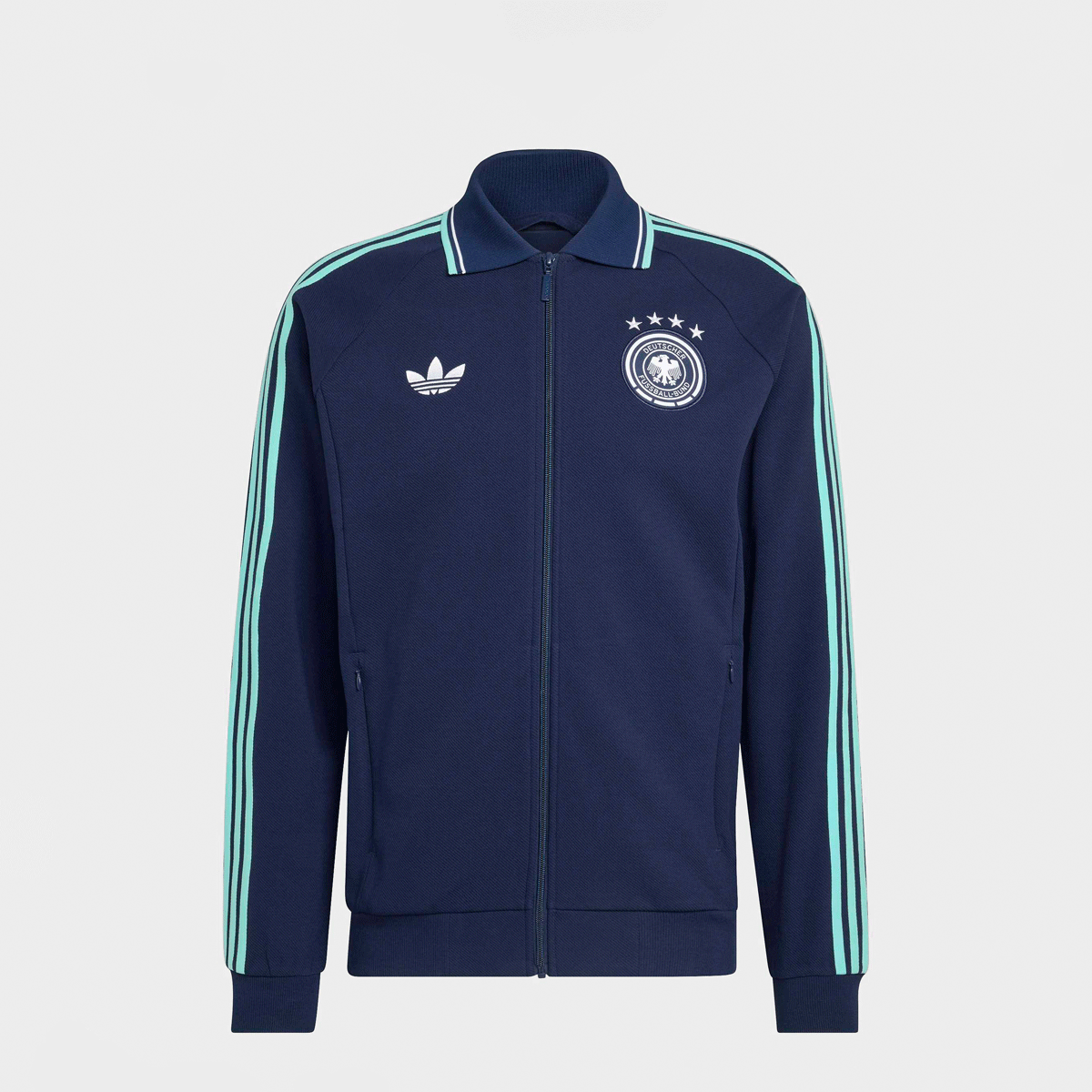 Buy adidas Originals Germany Away Anthem Jacket in blue | JZ9336