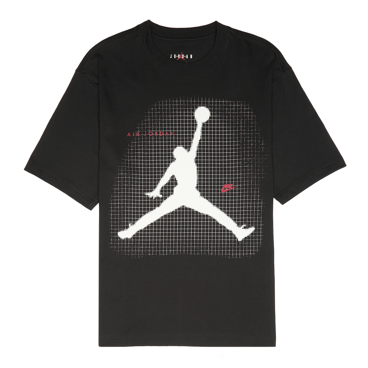 Buy Jordan Graphic T-Shirt in black/white/gym red | IF3073-010