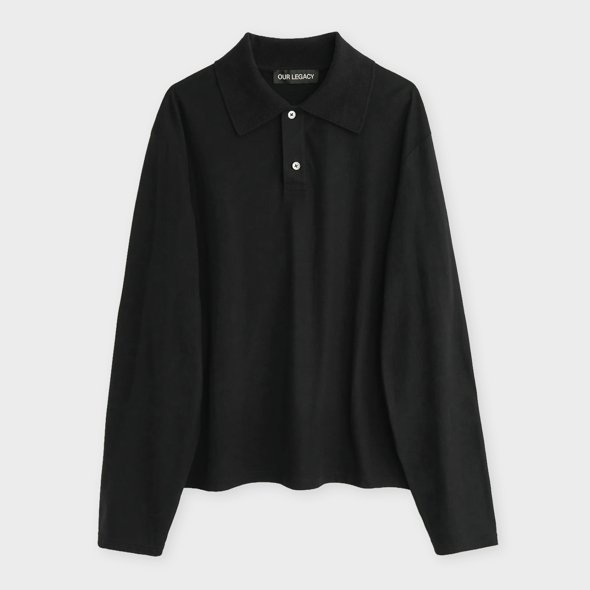 Buy Our Legacy Rugby Longsleeve in black | M2266RB at MBCY