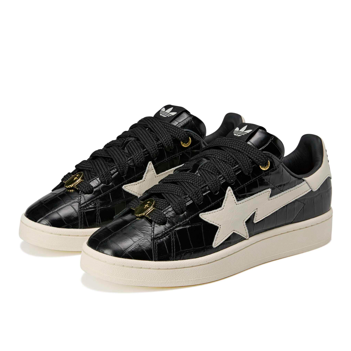Buy adidas Originals x Bape Campus 00S in black | KJ8851 | solebox
